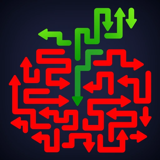 Icono del juego Arrow Clear Master: Color Maze por Microchaos